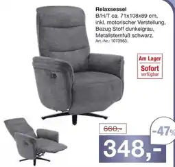 Möbel Inhofer Relaxsessel Angebot