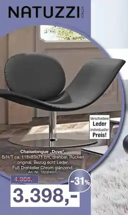 Möbel Inhofer Chaiselongue „Dove“ Angebot