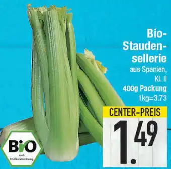 E-Center Bio Staudensellerie 400g Packung Angebot