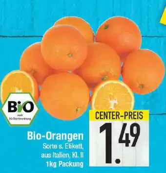 E-Center Bio Orangen 1kg Packung Angebot