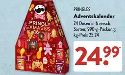 Aldi Süd PRINGLES Adventskalender Angebot