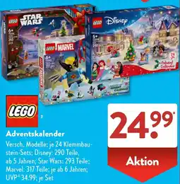 Aldi Süd LEGO Adventskalender Angebot