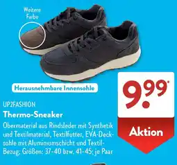 Aldi Süd UP2FASHION Thermo-Sneaker Angebot