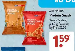 Aldi Süd ALDI SPORTS Protein Snack Angebot