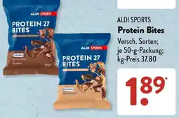 Aldi Süd ALDI SPORTS Protein Bites Angebot