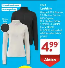 Aldi Süd CRANE Laufshirt Angebot