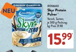 Aldi Süd IRONMAXX Skyr Protein Pulver Angebot