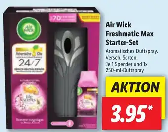 Lidl Air Wick Freshmatic Max Starter Set Angebot