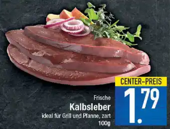 E-Center Frische Kalbsleber 100g Angebot