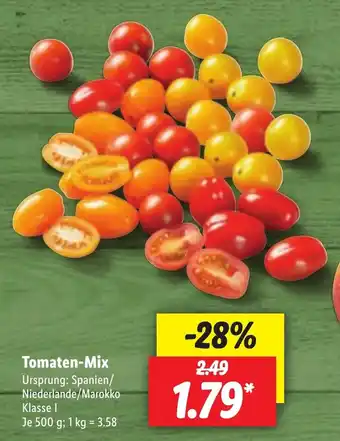 Lidl Tomaten Mix 500g Angebot