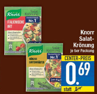 E-Center Knorr Salat Krönung 5er Packung Angebot