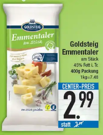 E-Center Goldsteig Emmentaler 400g Packung Angebot