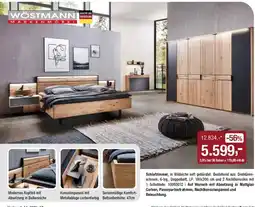 Opti Wohnwelt WÖSTMANN Schlafzimmer Angebot