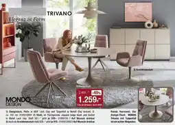 Opti Wohnwelt Design-Tisch MONDO Trivano Angebot