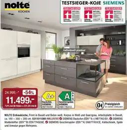 Opti Wohnwelt NOLTE Einbauküche Angebot