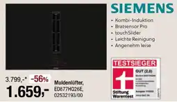 Opti Wohnwelt SIEMENS Muldenlüfter Angebot
