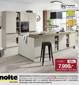 Opti Wohnwelt Nolte Insel-Küche Angebot