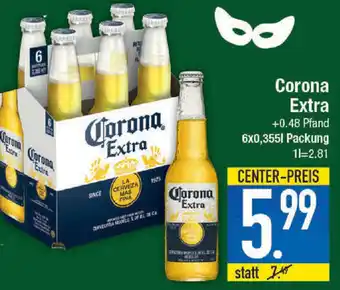 E-Center Corona Extra 6 x 0,355L Packung Angebot