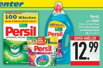 E-Center Persil, auch Color Pulver, Gel oder Discs Angebot