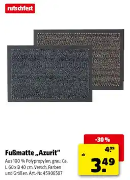 Hagebau Fußmatte „Azurit“ Angebot