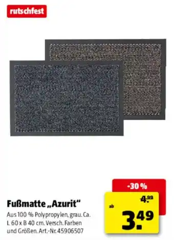 Fußmatte „Azurit“