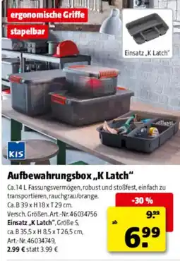 Hagebau Aufbewahrungsbox „K Latch“ Angebot