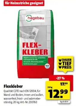 Hagebau hagebau FLEX-KLEBER Angebot