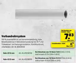 Hagebau Verbundrohrsystem Angebot