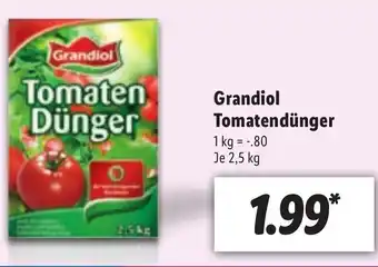 Lidl Grandiol Tomatendünger Angebot