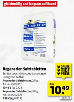 Hagebau ASBIT SALZ - TABLETTEN Angebot