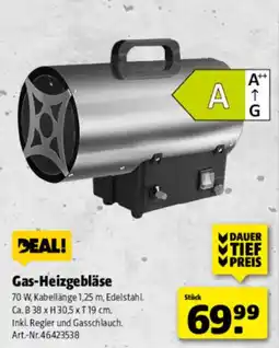 Hagebau Gas-Heizgebläse Angebot