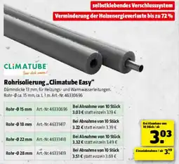Hagebau Rohrisolierung „Climatube Easy“ Angebot