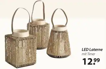 LED Laterne mit Timer