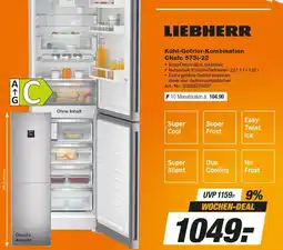 Expert Technomarkt LIEBHERR Kühl-Gefrier-Kombination CNsfc 573i-22 Angebot