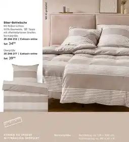 Tchibo Biber-Bettwäsche Angebot
