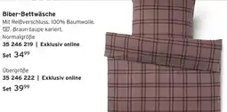 Tchibo Biber-Bettwäsche Angebot