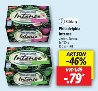 Lidl Philadelphia Intense 130g Angebot