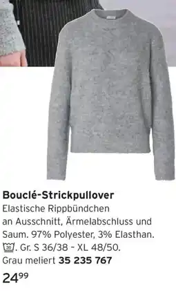Tchibo Bouclé-Strickpullover Angebot