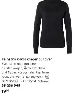 Tchibo Feinstrick-Rollkragenpullover Angebot