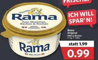 Combi Rama Original 500g Becher Angebot