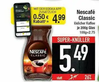 E-Center Nescafé Classic Angebot