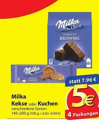 Famila Nord Ost Milka Kekse Oder Kuchen Angebot