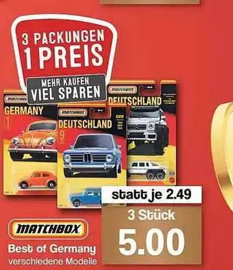 Famila Nord West Matchbox Best Of Germany Angebot