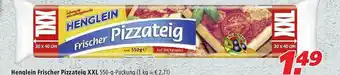 Marktkauf Henglein Frischer Pizzateig XXL Angebot