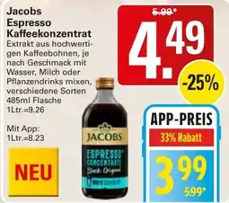 WEZ Jacobs Espresso Kaffeeextrakt Angebot