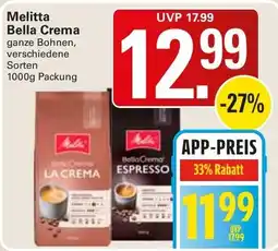 WEZ Melitta Bella Crema Angebot