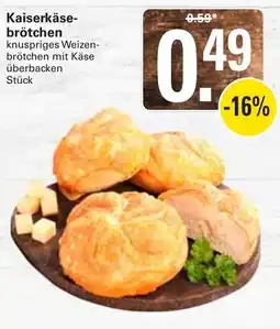 WEZ Kaiserkäse-brötchen Angebot