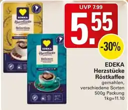 WEZ EDEKA Herztücke Röstkaffee Angebot