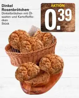 WEZ Dinkel Rosenbrötchen Angebot