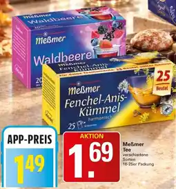 WEZ Meßmer Tee Angebot